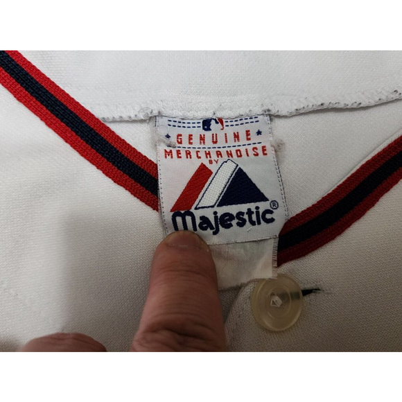 Vintage Majestic Washington Nationals Home Jersey Men's XXL MLB White Throwback - Picture 2 of 9